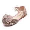 Crystal Princess Closed Toe Sandals, Soft Flat Casual Dance Shoes Summer Footwear for Big Girls