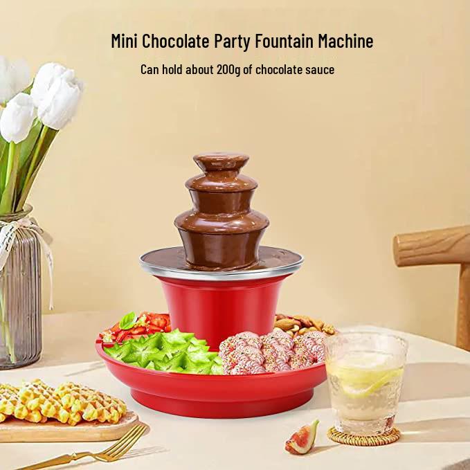 

Mini Chocolate Fountain & Melting Tower - DIY Chocolate Machine for Home Use American Standard