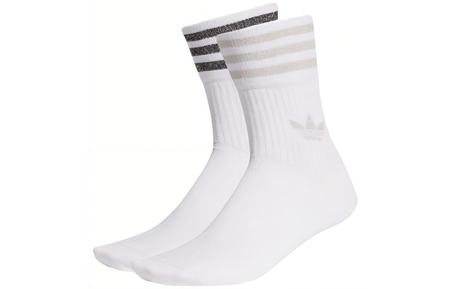 Adidas Originals Crew Socks Women s 2 Pack White GM7094 S