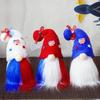 Unabhängigkeitstag Zwerg Puppe Plüschpuppe Gesichtsloses Ornament Kindergeschenk