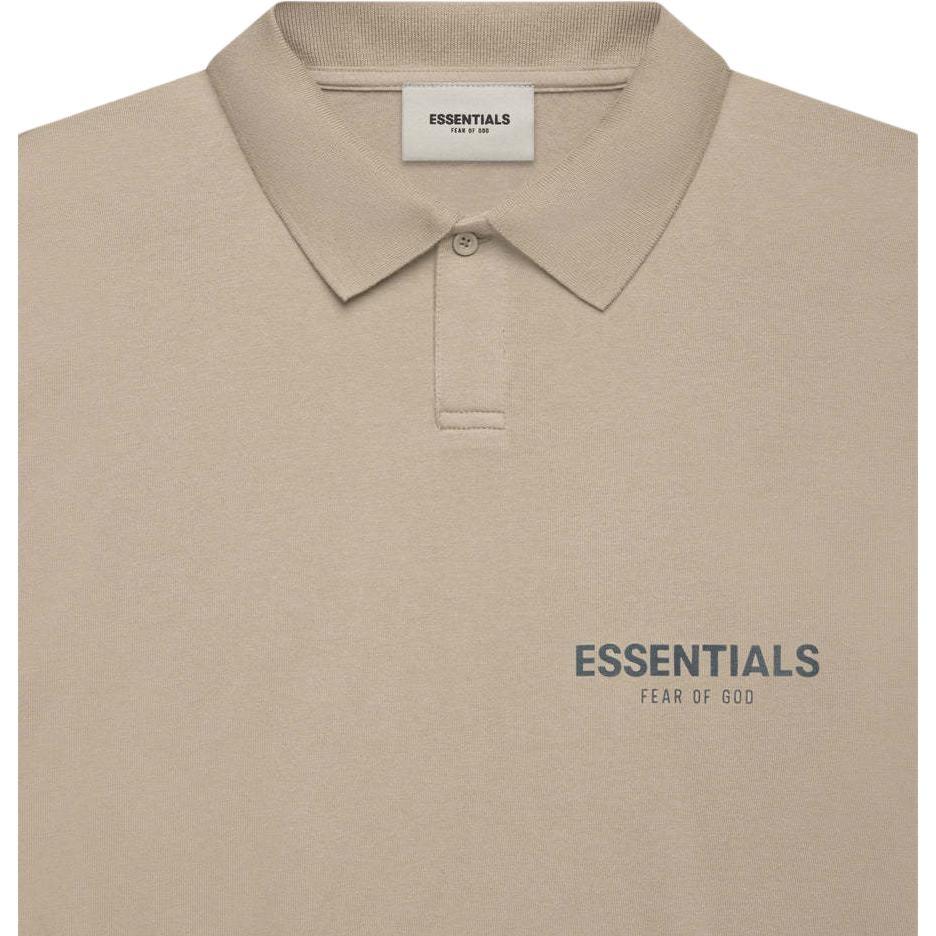Fear of God Essentials FW21 Polo Shirt 'Tan' Men's FOG-FW21-593