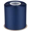 [Tekdeere]Width 100mm Solid Navy Grosgrain Ribbon, Perfect for Gift Wrapping, Sewing, Hair Accessories, Wedding Decorations - 22 Meters/roll