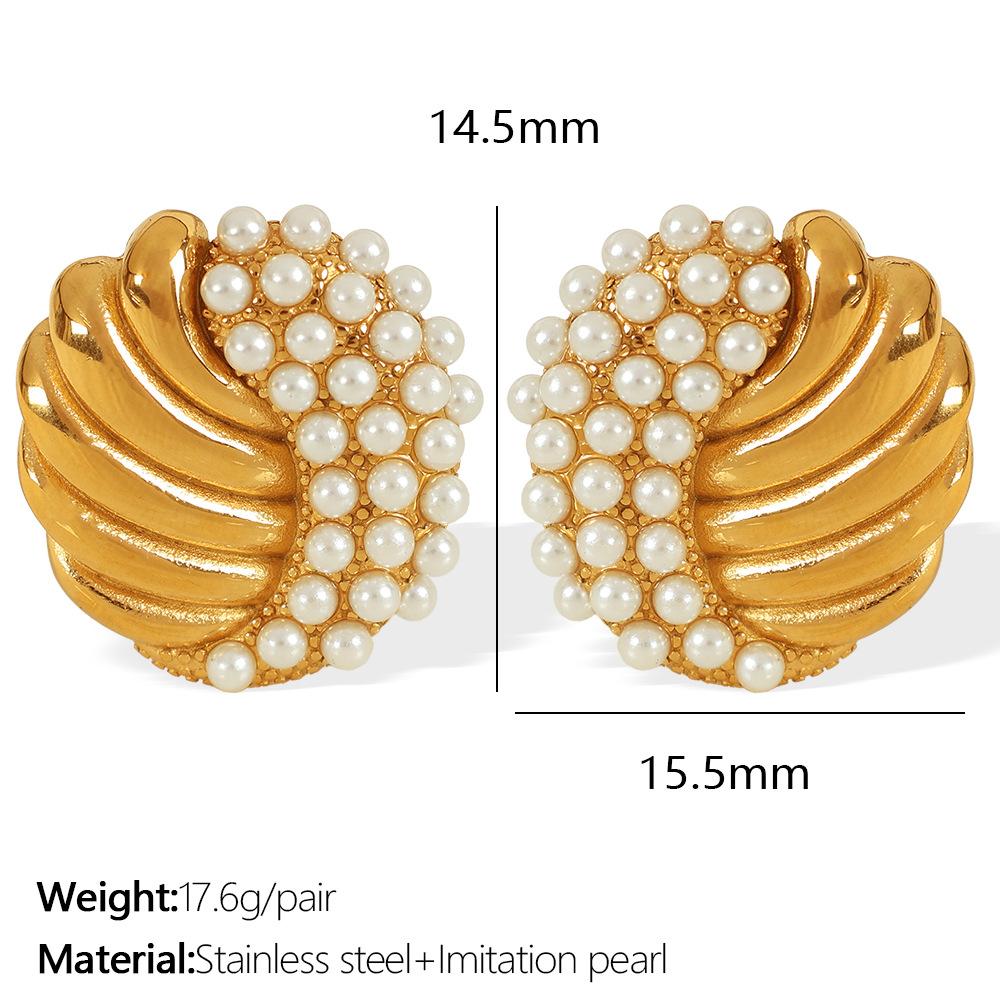 ins style European and American fashionable diamond-encrusted wing earrings exquisite versatile stud earrings