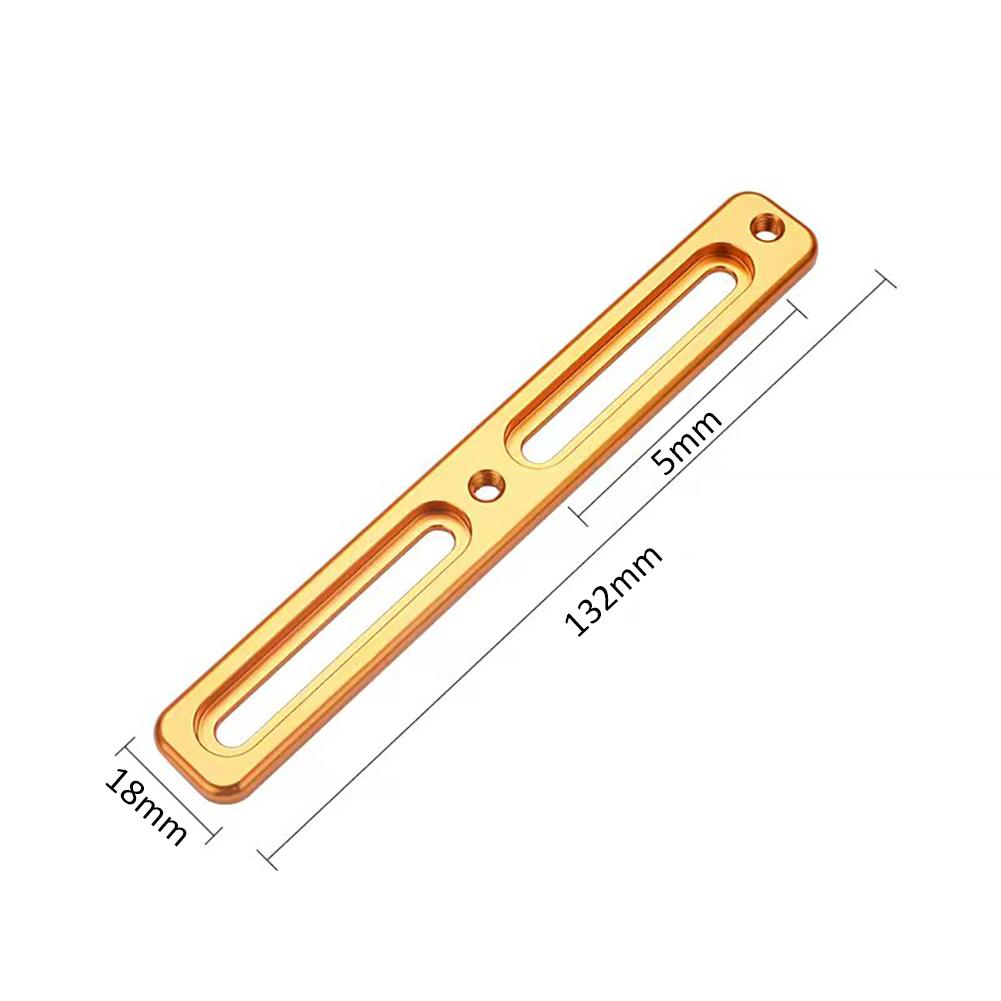 Bottle Cage Extension Adapter Aluminum Alloy Bicycle Bottle Holder Adapter Lightweight Kettle Holder Tyre Pump Mounting Base