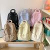 Schoolbag High-value cute girl backpack Large capacity lightweight female student schoolbag Junior high school student travel backpack