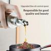 Olive Oil Bottle Vinegar Sauce Holder Dispenser Can Seasoning 190ml 290ml Visual Empty Seasoning Can Kitchen