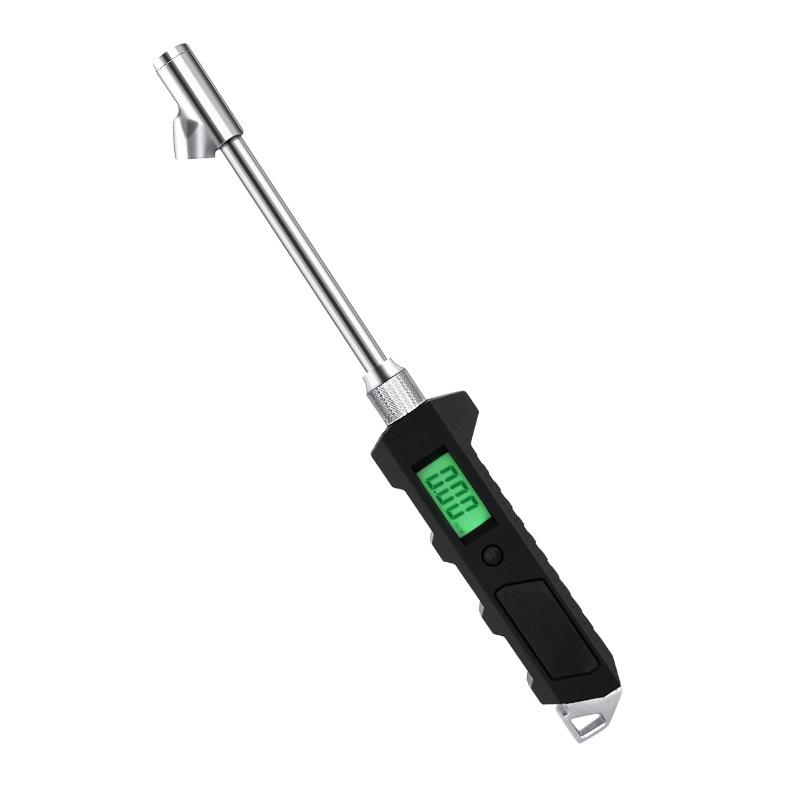 Digital Dual Head Tire Pressure Gauge LED Backlit Heavy Duty For Car Truck GL-0911S1 чёрный