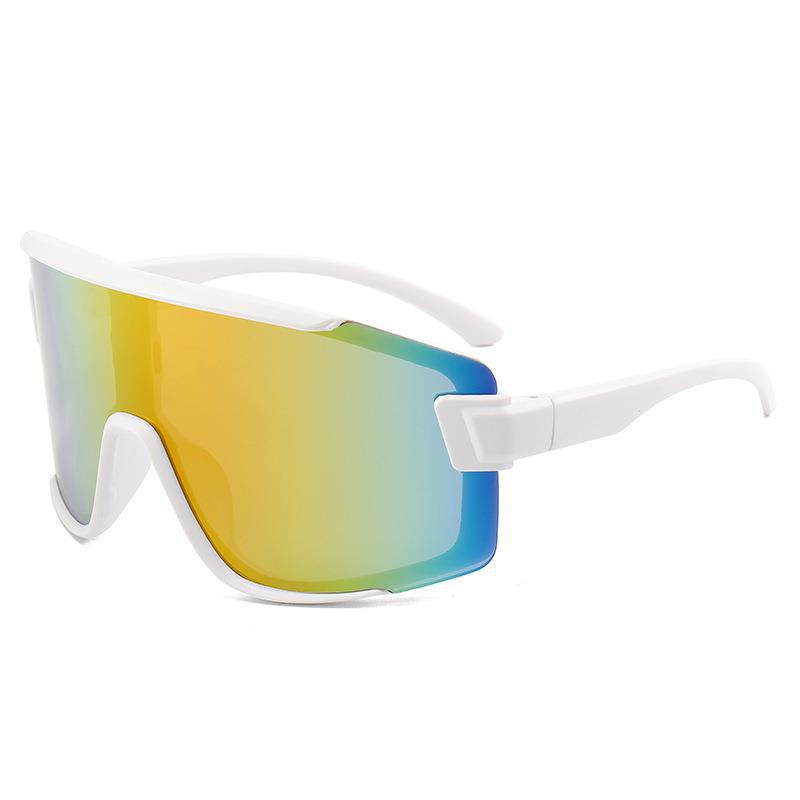 8302 Cross Border New Men's Sunglasses Large Frame Sports Leisure Women's Outdoor Cycling Glasses