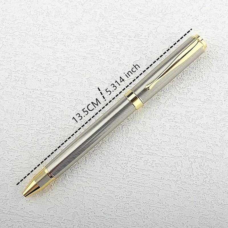 Luxury 716 Metal Capless Twist Ballpoint Pen , Elegant Signature Pen Gift Pens for Men Women