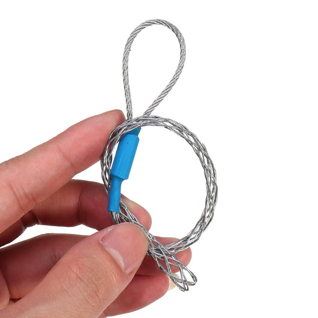 4-25mm Galvanizing Metal Cable Socks Antislip Pipe Conduit Cable Puller wire grips Pull Net Cover Accessory