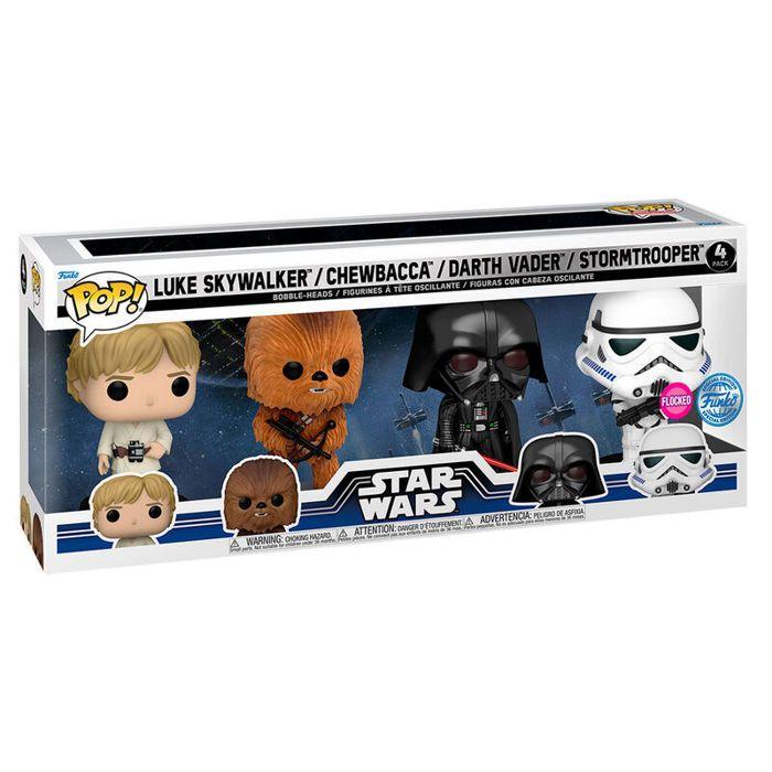 Figurine Funko Pop Star Wars New Classics Exclusive (x4)