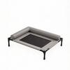 All-Season Washable Elevated Pet Bed: Mesh Fabric, Moisture-Proof, for Small to Large Dogs and Cats. Perfect for Camping.