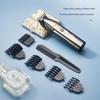 Multi-functional Men’s Electric Hair Clipper & Trimmer Set for Home & Salon Use