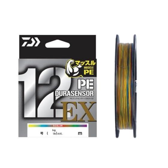 Used New Daiwa PE line UVF PE Durasensor X12EX+Si3 300m No. 1.5 (31lb) 5 colors