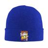 Adult Unisex Turbo Granny Dandadan Beanie Hats  Vintage Knit Hat Winter Kpop Caps Pattern Thermal Elastic Bonnet Hats