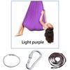 150x280cm Full Set Kids Home Hanging Swing Seat Yoga Fitness Hammock Nylon Elastic Therapy Cuddle Wrap Aerial Yoga