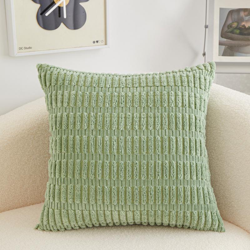 Polyester Short Plush Core Sofa Pillow Light Luxury High-end Cushion Bedside Pillow