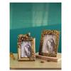 6/7 Inch Gold Plated Photo Frame High Quality Pictures Frames Figures Portrait Framed Art Modern Decor Wedding Anniversary Gifts