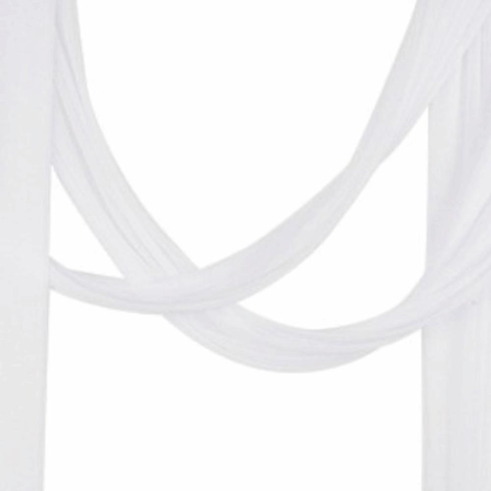2 Panels 29.53 X 236.22 In Party Decor Fabric Stretch Yarn Ceremony Hanging Cloth  Aisle Layout