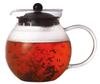 iwaki Heat-Resistant Glass Teapot, Jumping Teapot, Black, 640ml, KT894T-BK