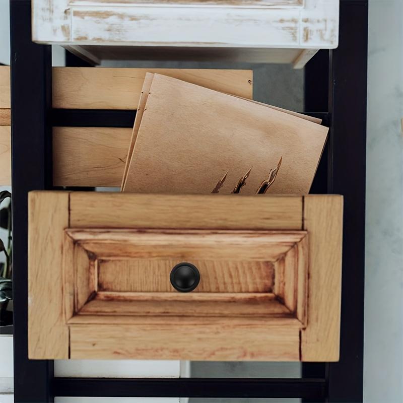 20 buc. Butoane de dulap, Butoane de dulap negru mat pentru Butoane de dulap pentru sertare, Butoane pentru uși de dulap, cu șuruburi