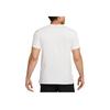 Nike Logo Letter Print Pattern Round Neck Fitness Short Sleeve T-Shirt Men T-Shirts Peak-White FZ8048-121