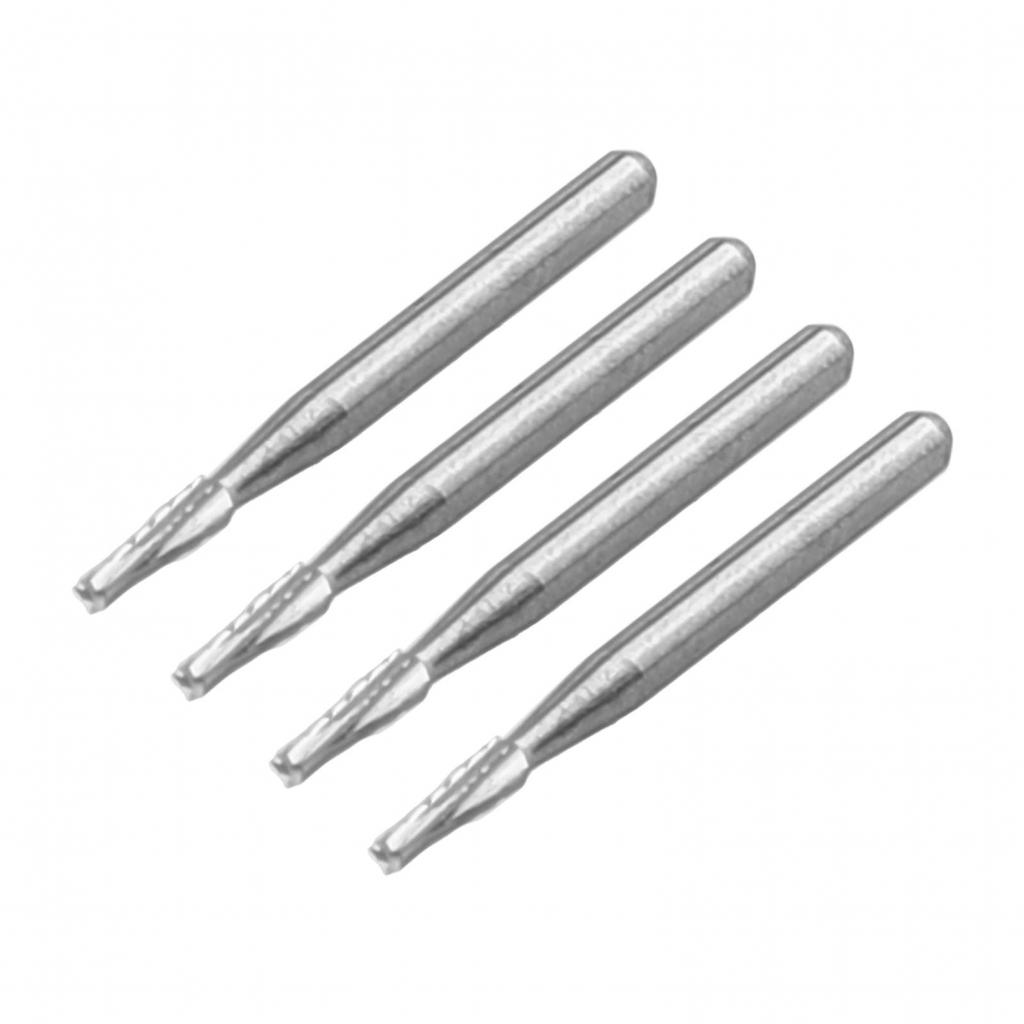 Automotive Glass Repair Drill Bit Set Four Pieces of Tapered Carbide 1mm