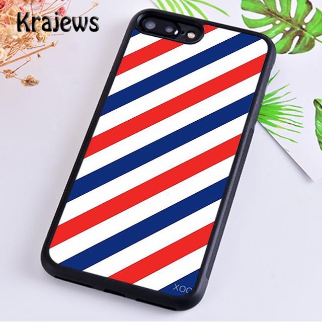 Barber Stripes Scissors For iPhone 17 Air 16 Phone Case Cover 15 14 Plus 12 13 Pro Max Coque Shell Fundas