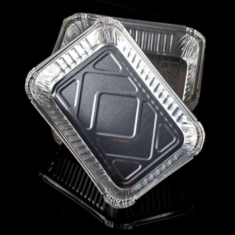 Disposable Rectangular Aluminum Foil Containers