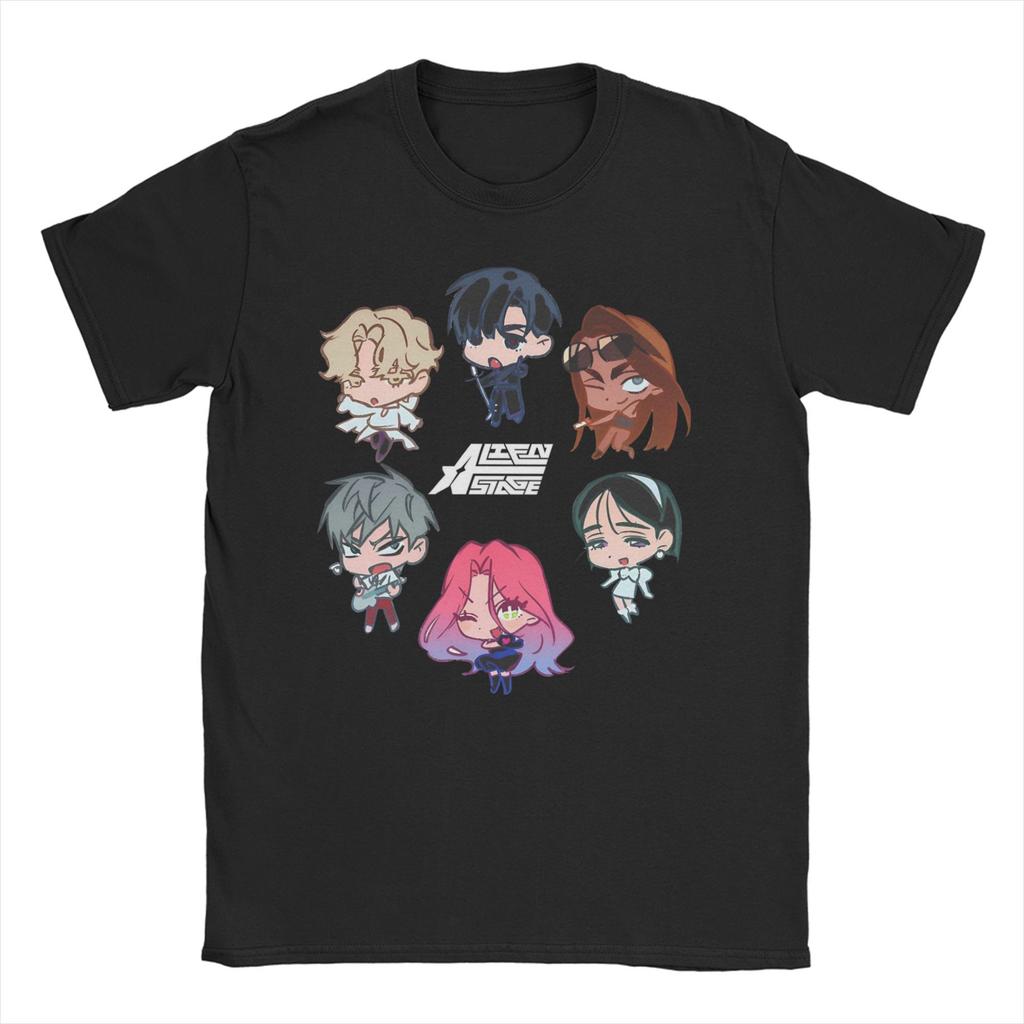 Neuheit Alien Bühne T-Shirts für Männer Frauen Rundhals 100% Baumwolle T-Shirt Till Ivan Anime Kurzarm T-Shirts Geschenkidee Kleidung