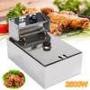 6L 2.5KW Heavy Duty Stainless Steel Electric Deep Fryer Commercial Kitchen Frying Chip Cooker Basket for Buffalo Wings