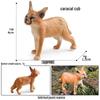 Solid Cute Animal Models: Squirrel, Shiba Inu, Teddy, Hamster, Panda, Flying Squirrel Car/Desktop Ornaments