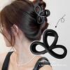 Solid Hollow Bow Hair Claws For Women Girls Sweet Hair Ornament Back Head Hair Clips Headband Hair Accessories