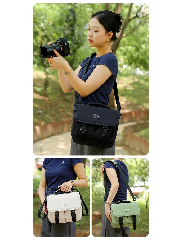 DSLR & Mirrorless Single Shoulder Camera Bag for Fujifilm XS10/XT100, Sony, EOS