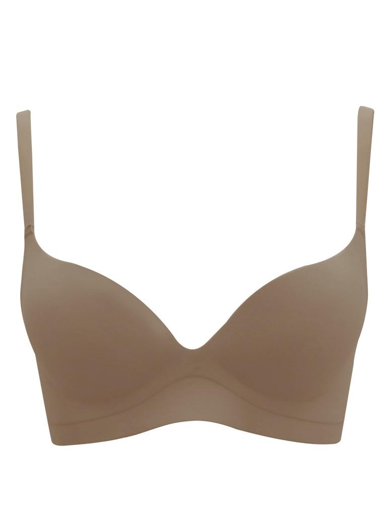Female pure desire, no trace of the wind, enlarged and thickened one-piece breast bra, flat chest special bra