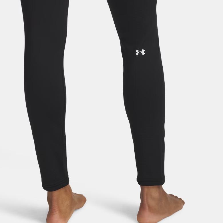 Under Armour Basis Solide Passform Mittlere Taille Warm Schweißableitend Schnelltrocknend Yoga-Hose Damen Hose 6004067-002