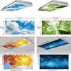 Decoration Light Covers 120*60cm Lampshade Anti-glare 15 Styles Magnetic Light Filters Sky Cloud Fabric Lampshade Offices