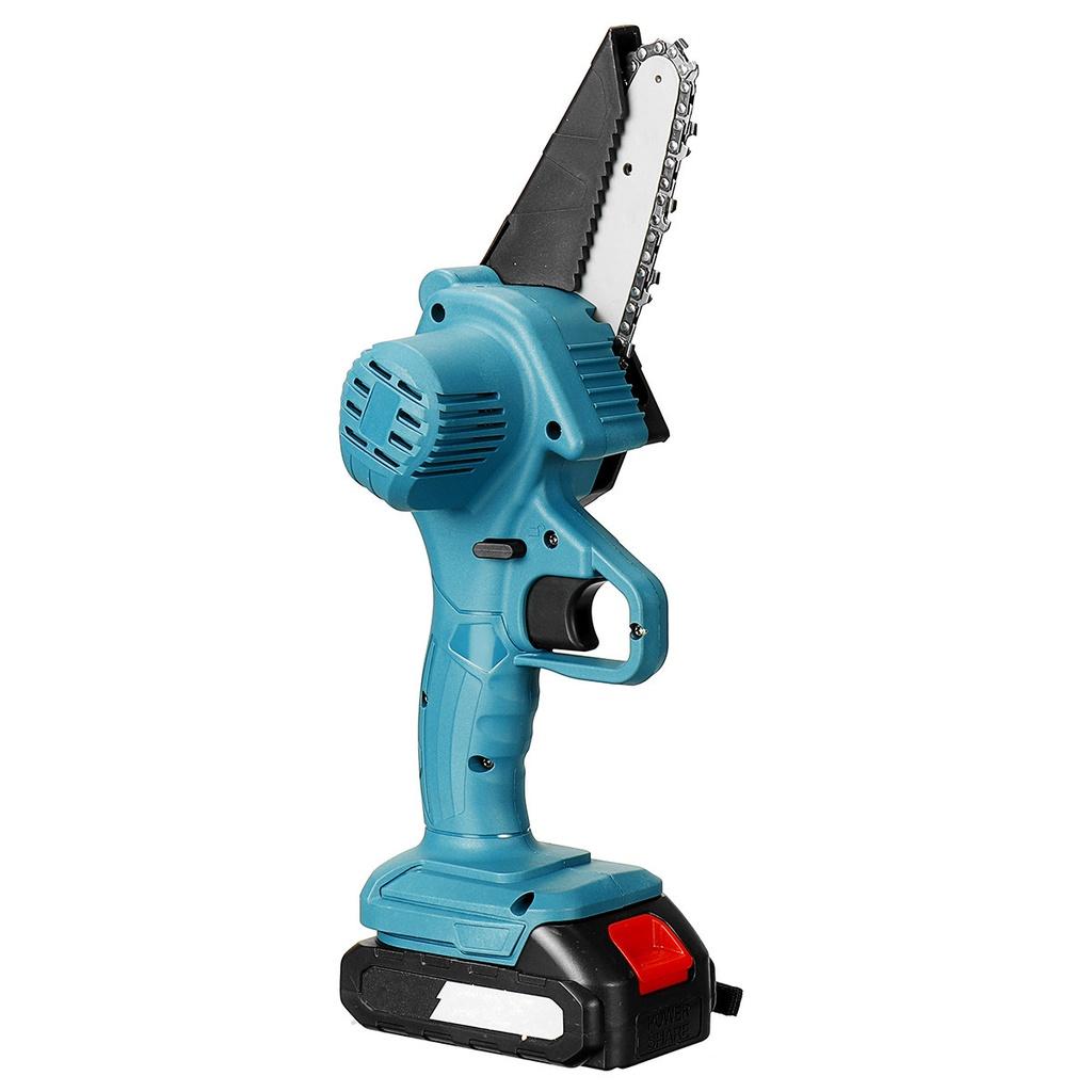1500W 4 Inch Mini Electric Chain Saw Cordless Rechargeable Chainsaw Woodworking Garden Tool
