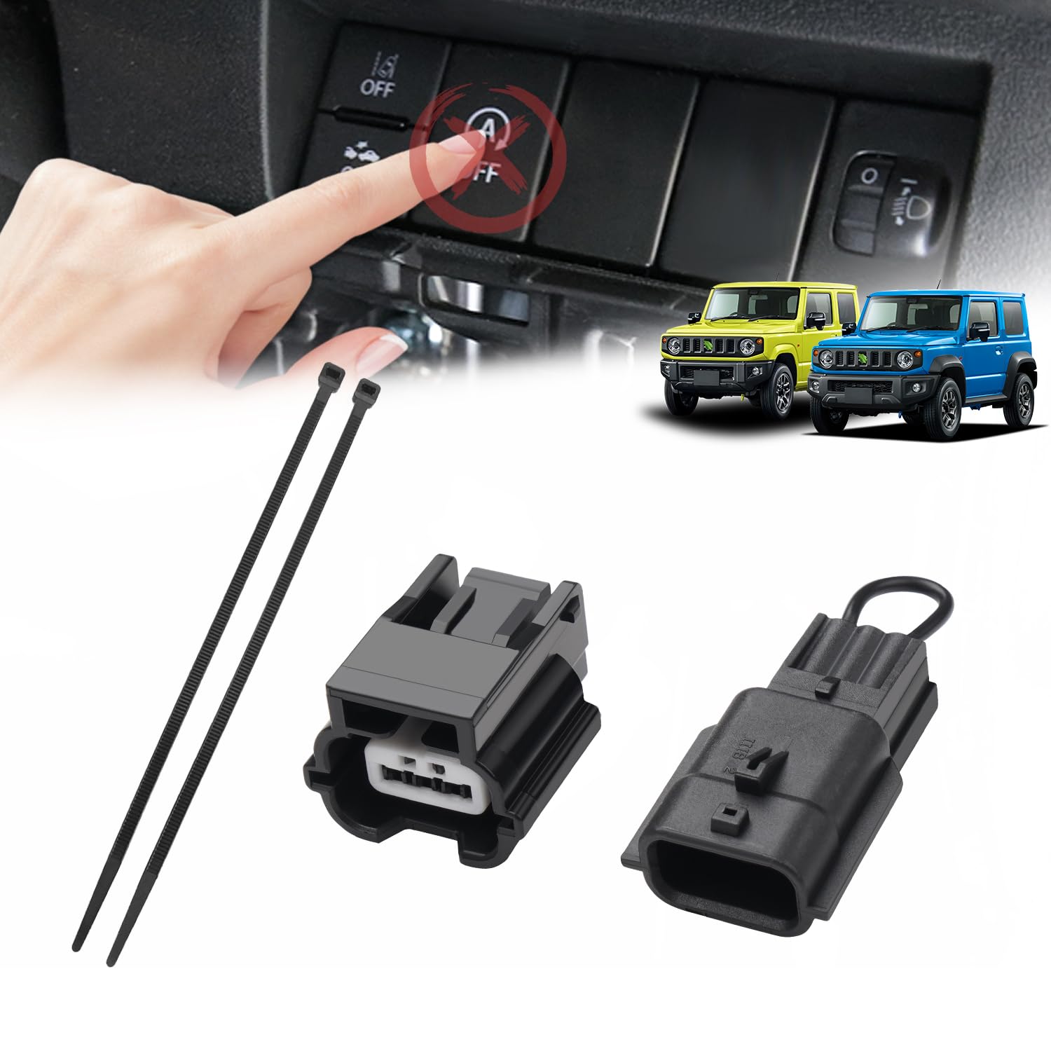 

Virauto Suzuki JB64W Jimny Sierra JB74W Отключатель системы старт-стоп, Подключение через разъём, Простая установка, Обмерзание,