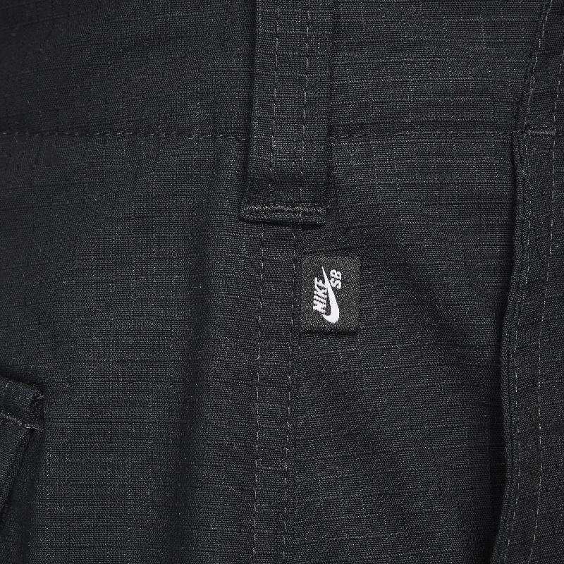 Nike Solid Color Zipper Straight Leg Work Pants Men bottoms Black FQ0496-010