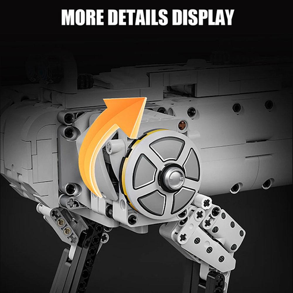 Remote Control Intelligence Robot Dog Building Blocks