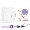 Camera bag For Fujifilm Instax Mini 12 Case Transparent Photo Storage Protective Cover Camera Stand Diy Sticker Sets