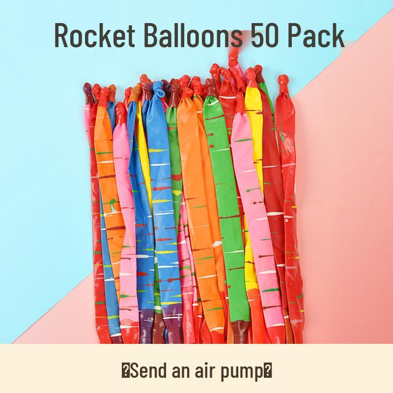 Sound-Flying Rocket Balloon: Fun Outdoor Toy for Kids