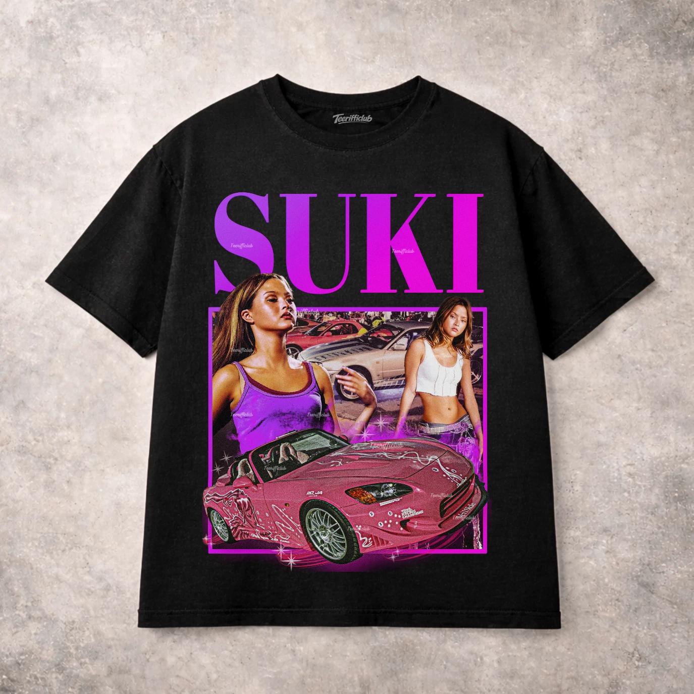 

Suki Fast & Furious T-shirt Style JDM Pink Car Drift Street Racing Y2k Opium XL