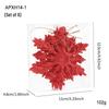 11CM Glitter Snowflake Christmas Tree Ornaments - Boxed Decorative Accessories