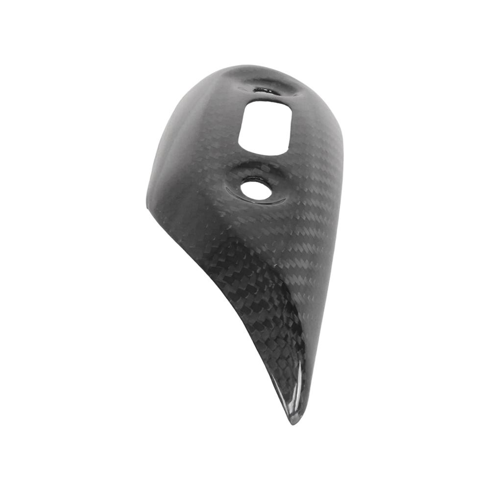 For Ducati Monster 696 795 796 1100 Carbon Fiber Exhaust Heat Shield Pipe Cover Guard Anti-Scalding Shell