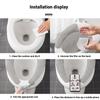 Universal Toilet Seat Cover Toilet Seat Cover Pad Bathroom Warmer Seat Lid Cover Toilet Sticker Home Bathroom Supplies