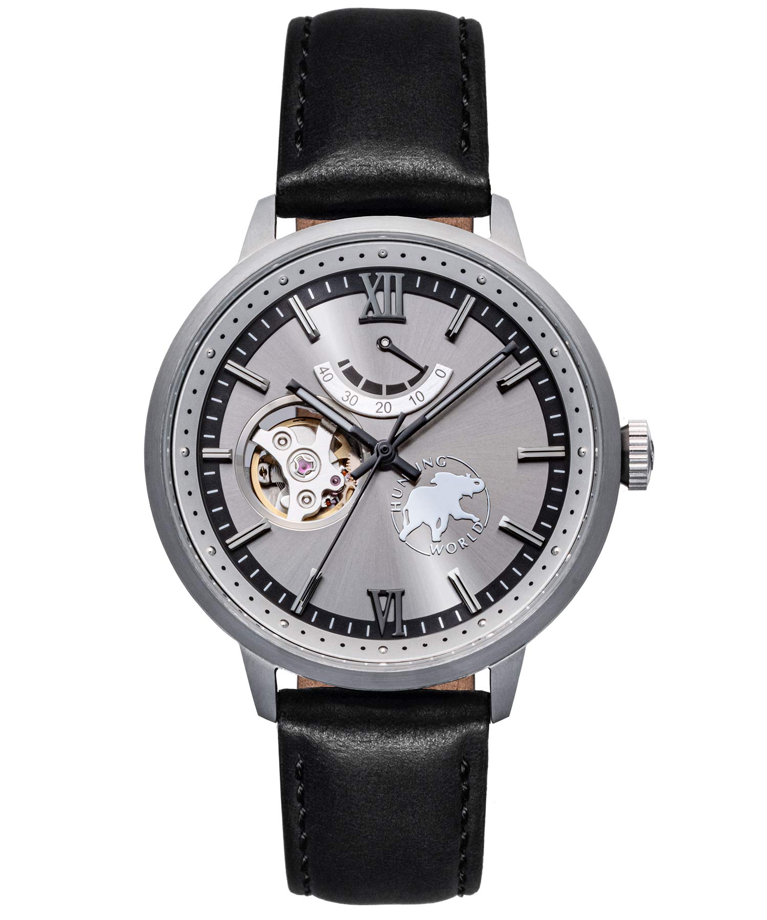 

Watch HW501BK Genuine Import Black [Hunting World] Men s