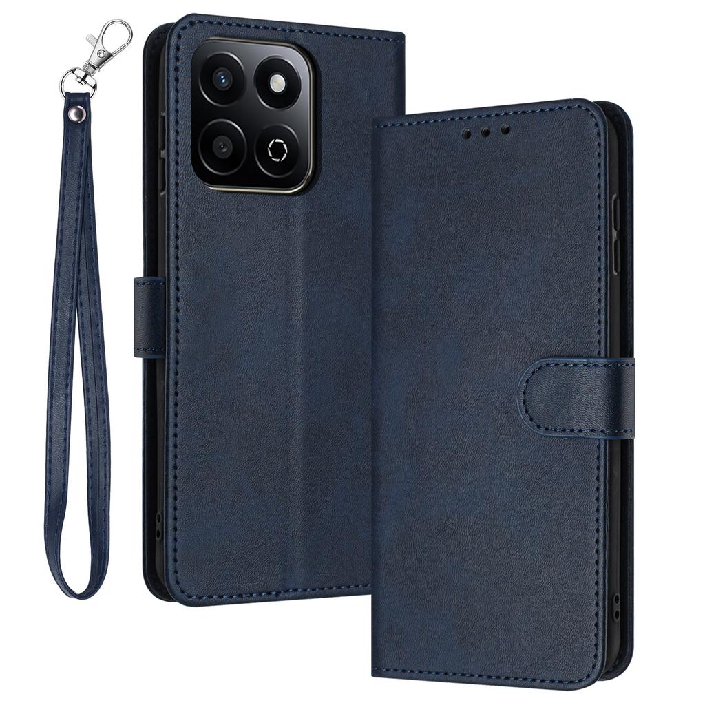 For Honor X7c 4G/200 Smart 5G/Play 60 Plus 5G/Play 9T Case Flip Stand PU Leather Wallet Phone Cover Calf Texture