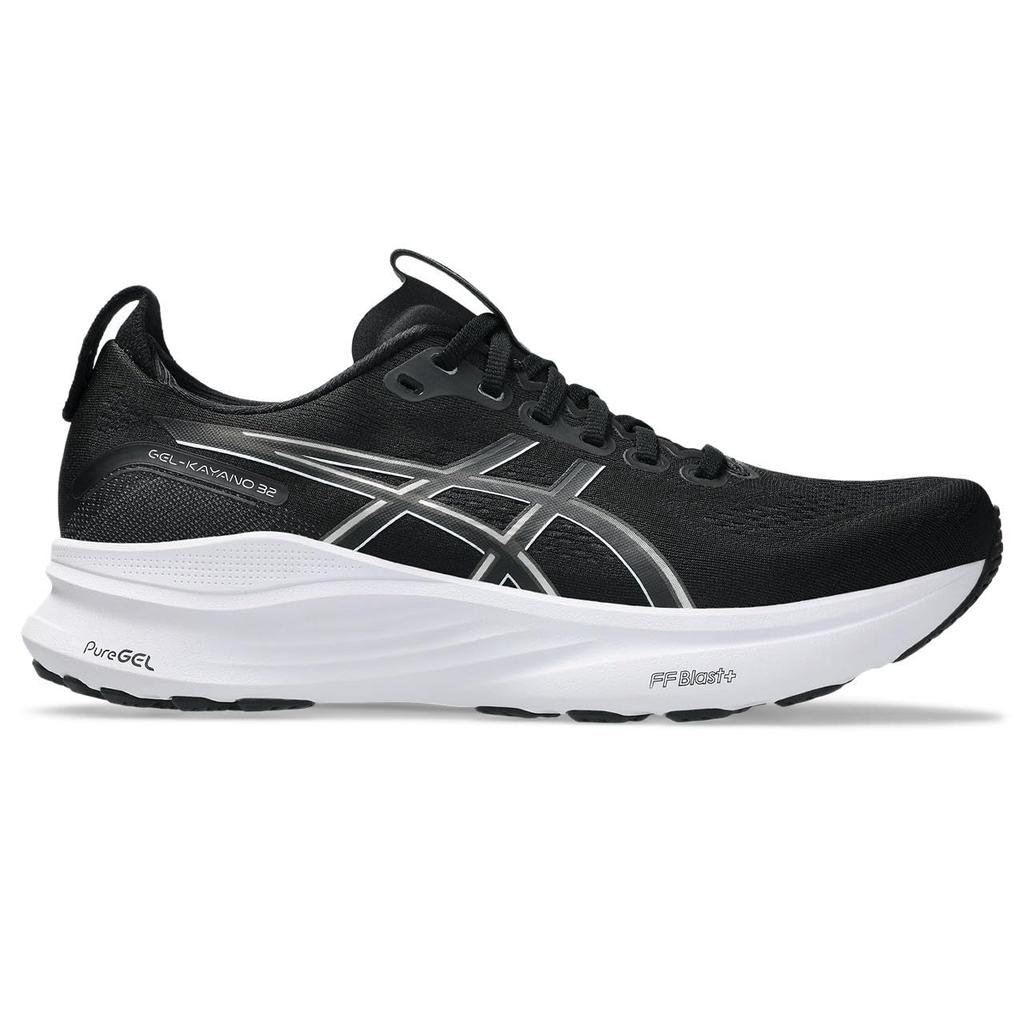 Asics 32 Løpesko Størrelse 002 4E GEL-KAYANO Sko, 1011C054, Herre, (Svart hvit), 27.0 cm,